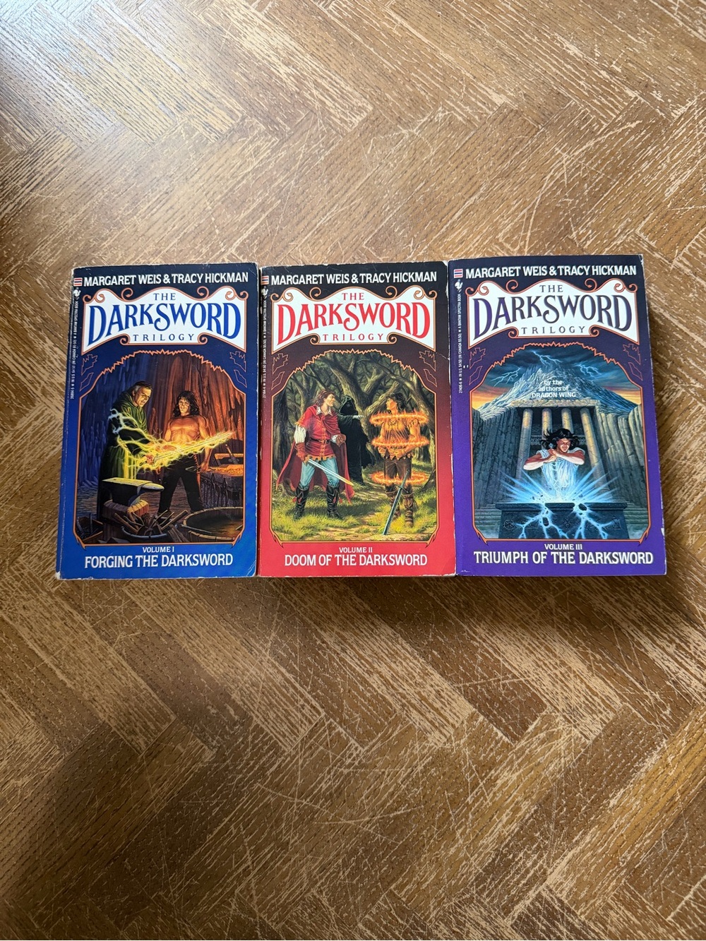 The Darksword Trilogy by Margaret Weis & Tracy Hickman